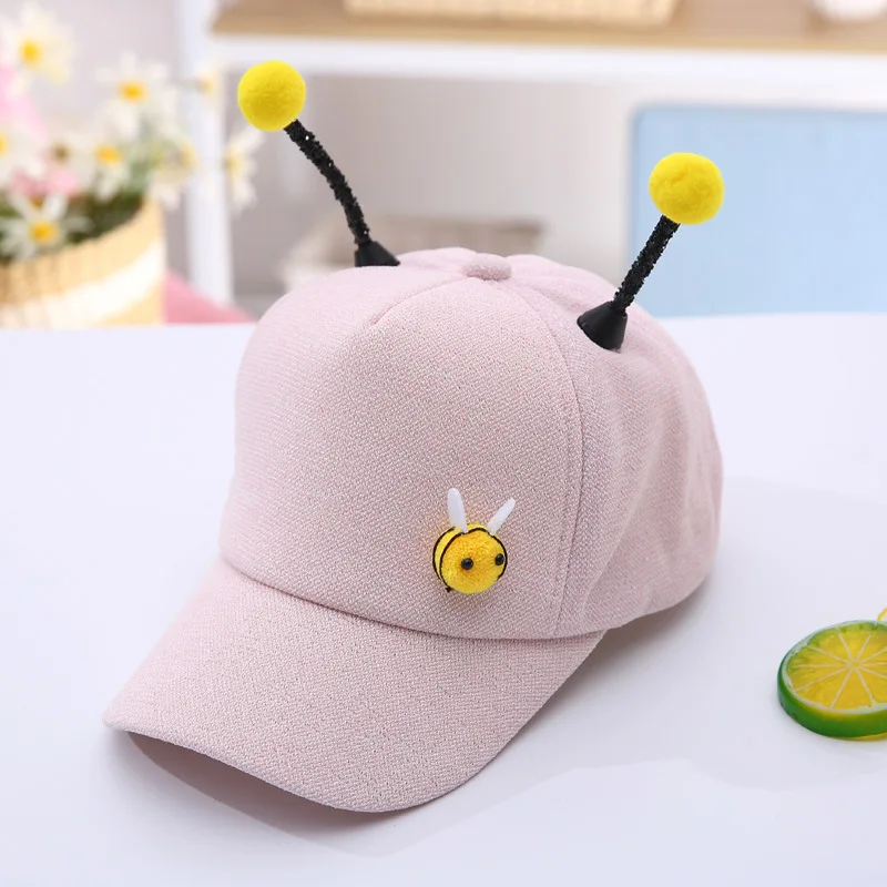 

Fashion New Children's Baseball Cap Summer 2-8 Years Old Spring and Summer Boys and Girls Bee Duck Tongue Hat Sun Hat