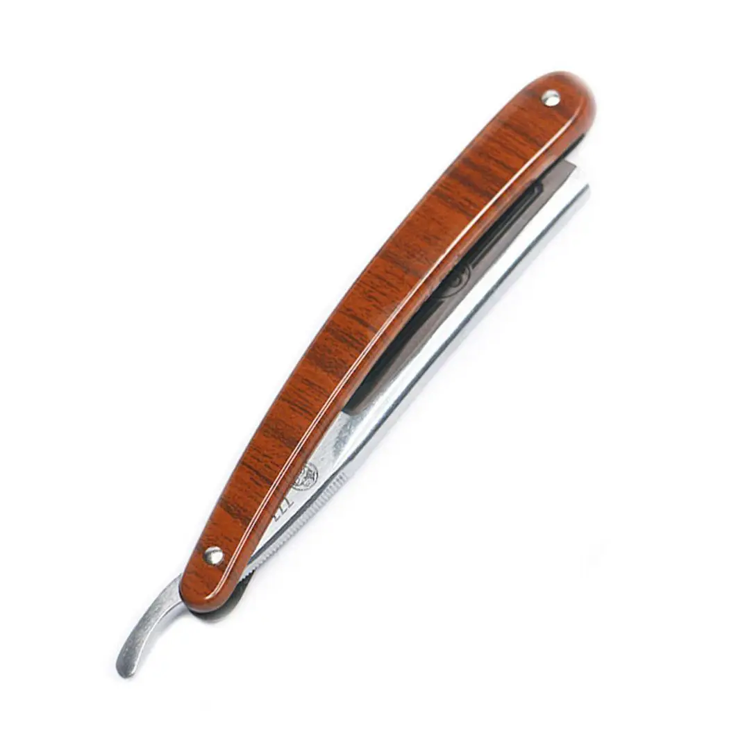 Ретро портативный сплав стали Парикмахерская бритва складной нож для бритья