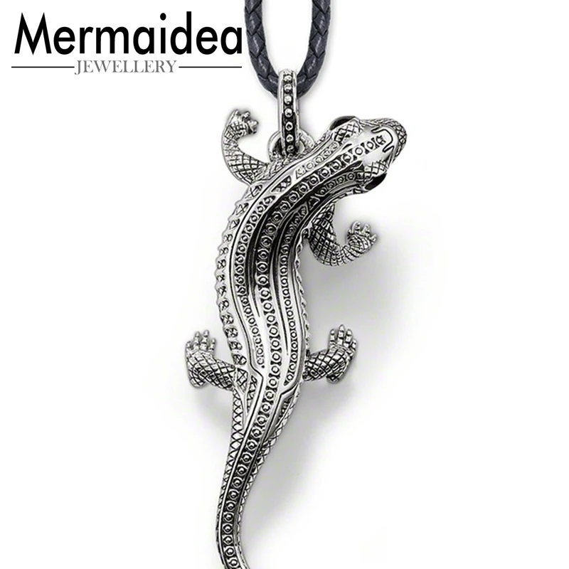 Мужские и женские кулоны в европейском стиле Black Lizard Salamander повседневные аниме