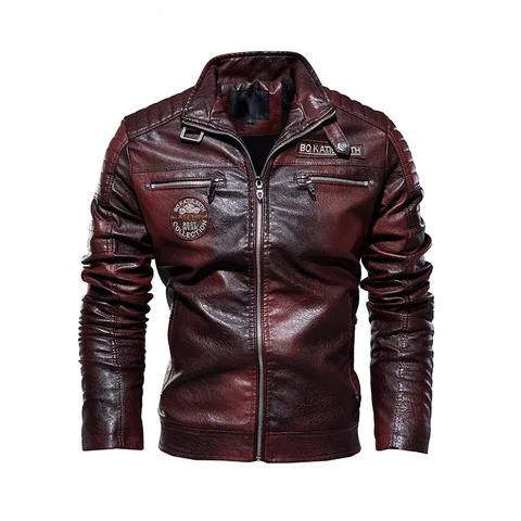 Мужская куртка из натуральной кожи, байкерская куртка в стиле хип-хоп, теплая куртка из натуральной кожи, 2020, 3XL, для зимы, размера плюс