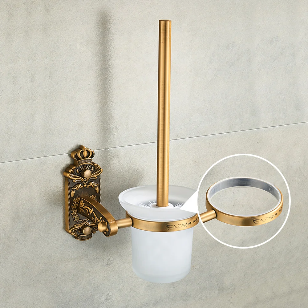 bathroom accessories antique brass bathroom shelf towel ring paper holder toilet brush coat hook bath rack soap dish free global shipping
