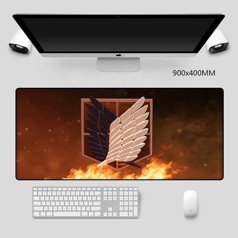 Большой водонепроницаемый коврик для мыши атака на Титанов 2020 х400 мм | Компьютеры