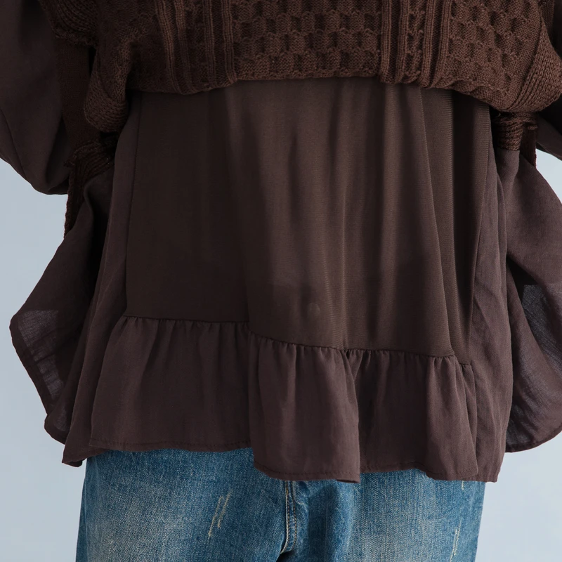 BelineRosa 4XL 5XL 6XL Большие размеры Женский вязаный свитер 2 шт. женские Топы Осень ALWY0005