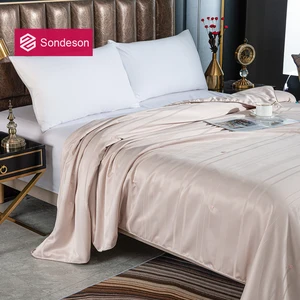 Sondeson Luxury Women Top Grade 100% Natural Silk Quilt Duvet Filling Silk Comforters Summer Winter Queen King Bedding in Filler