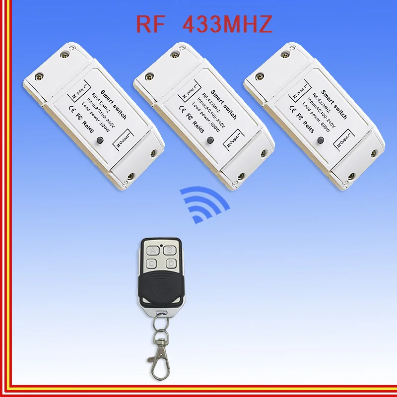 Беспроводной домашний Выключатель умный пульт дистанционного управления