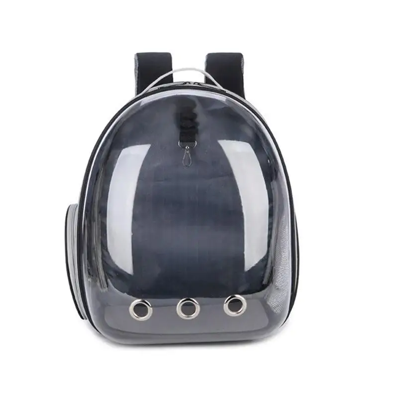 

1PC Cat Outdoor Backpack Transparent Breathable Mesh Pouch Expandable Puppy Cat Carry Bags Double Shoulder Bags