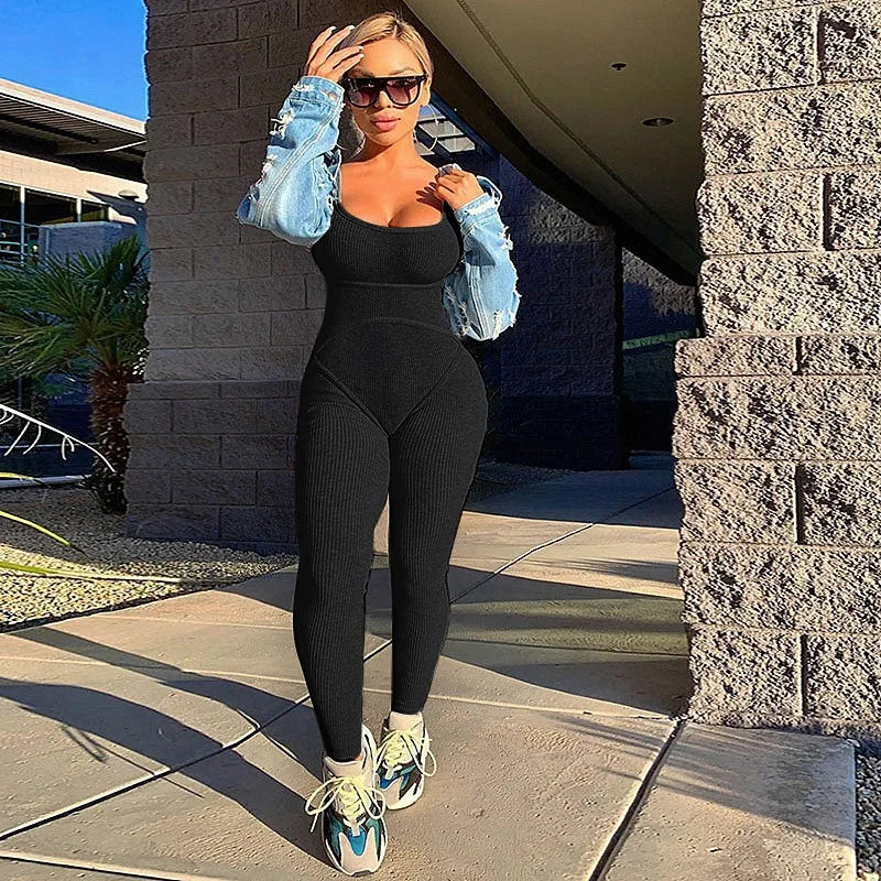 

2021 летние однотонные Цвет стройное тело формируя хип-лифтинг спортивный костюм Новинка; для женщин