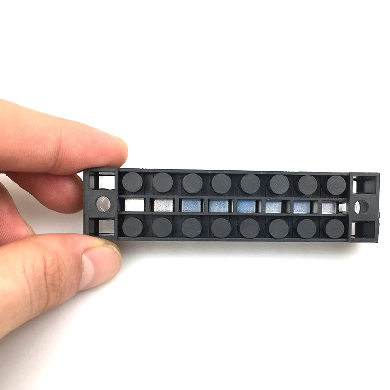 1Pcs 600V 15A TB1503 TB1504 TB1505 TB1506 TB1508 TB1510 TB1512 Positions Screw Electric Wire Connection Barrier Terminal Strip - купить по