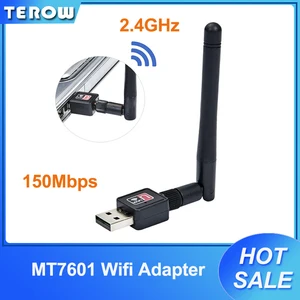 Сетевая карта Wi-Fi TEROW MT7601, 150 Мбитс, USB 2,0, 802,11 bgn