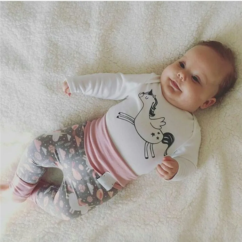 2 шт. Детский комбинезон с длинным рукавом и штаны|Комплекты одежды| |