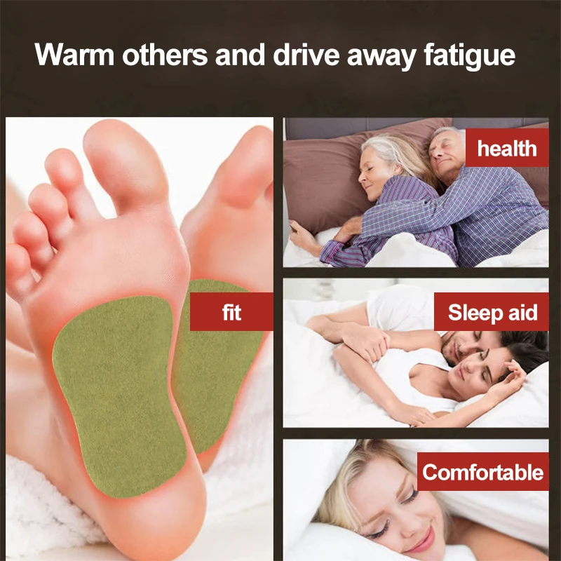 6pcs Wormwood Detox Foot Patch Charcoal Pads Care Tool Toxins Weight Loss Improve Sleep Chinese Medical Sticker | Красота и здоровье
