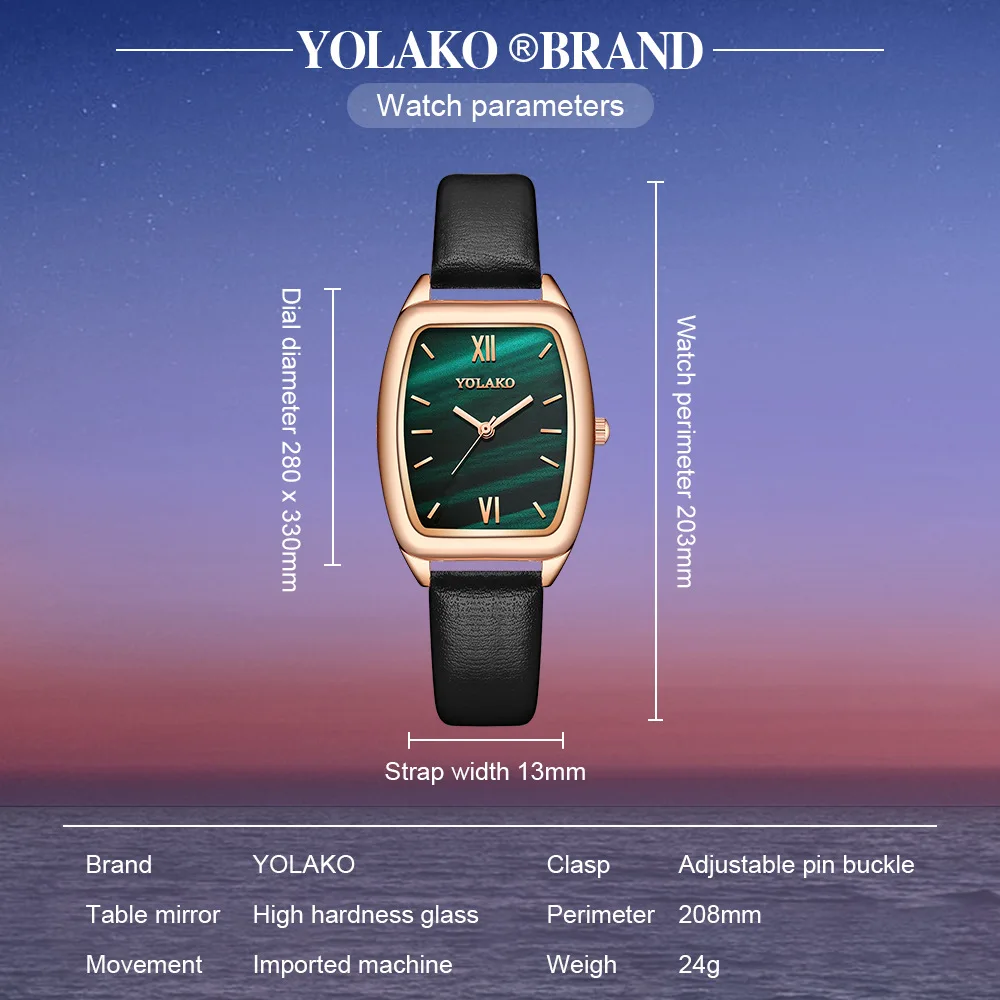 

100pcs/lot barrel-shaped digital leather belt watch female fashion girl quartz watch watch watch