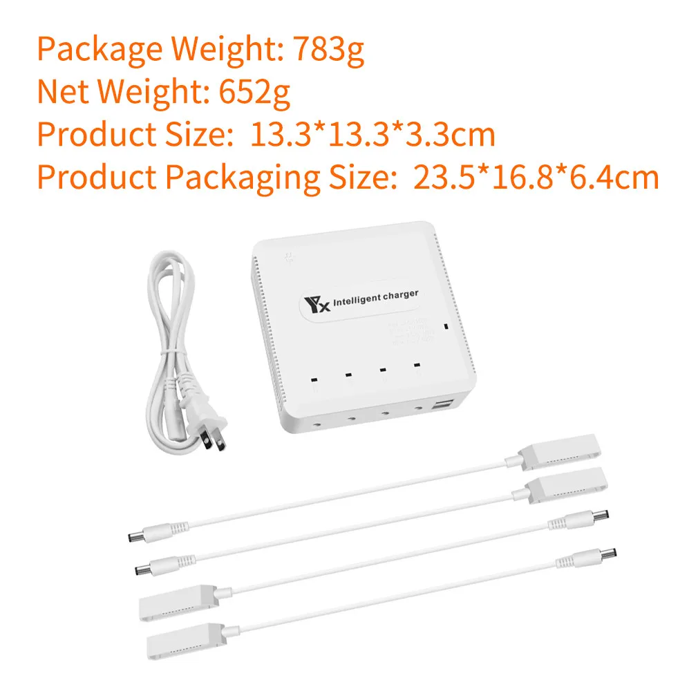 6 в 1 зарядное устройство для Xiaomi FIMI X8 SE Мульти USB зарядное устройство аккумулятора зарядка концентратор адаптер Квадрокоптер часть# g4