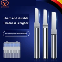 flat bottom sharp knife 3 175mm computer engraving knife taper relief engraving milling cutter cnc router cutter 10pcs