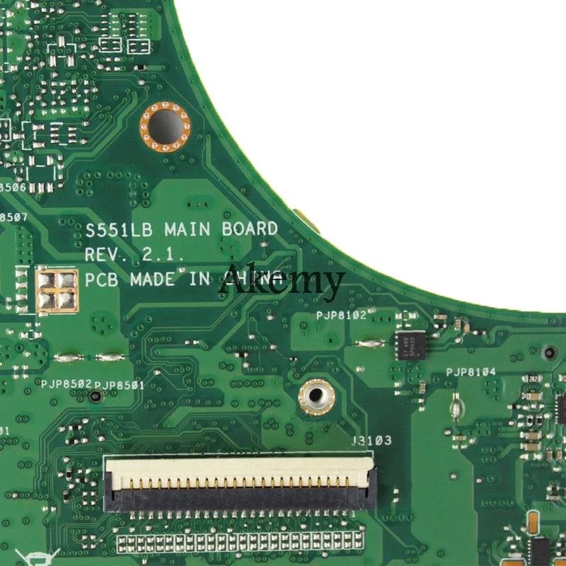 AK S551LA материнская плата для ноутбука ASUS S551LB S551LN S551L R553L S551 тест оригинальная 4G RAM