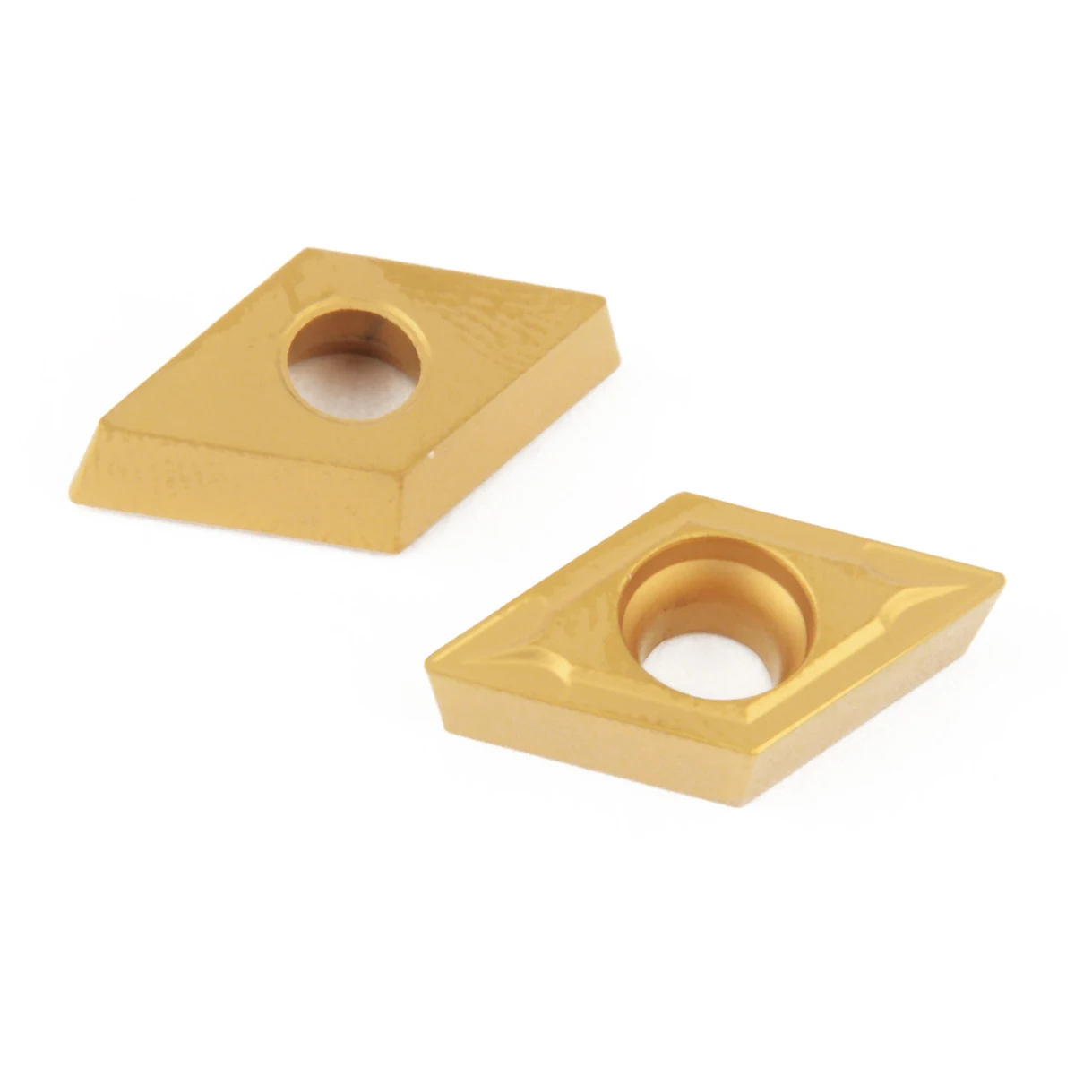 

10Pcs/Box DCMT11T304-HM YBC251 Durable Carbide Inserts Golden Blades For Lathe Tool Turning Holder CNC Milling Tool