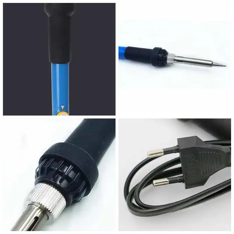 

5 In 1 110V/220V 60W Adjustable Temperature Electric Soldering Iron Internal Heating Solder Station Repair Tool With 5 Tip