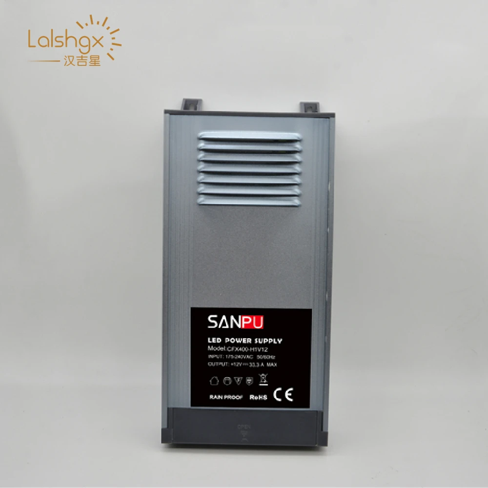 Sanpu LED адаптер Питание 12VDC 400W 30A преобразователь переменного тока в постоянный 12В трансформатор освещения 12 вольт светодиодный драйвер непромокаемые открытый Применение сад 360W