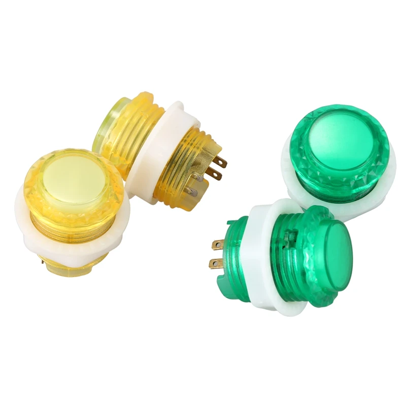 USB двойной аркадный набор 28 игровой консоли комплект с светильник клавиша