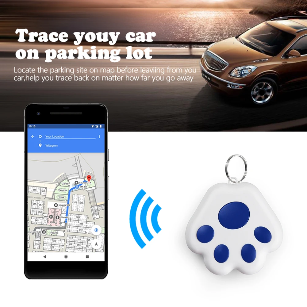 

Pet Smart GPS Tracker Mini Anti-Lost Waterproof Locator Tracer For Pet Dog Cat Kids Car Wallet Key Collar Accessories