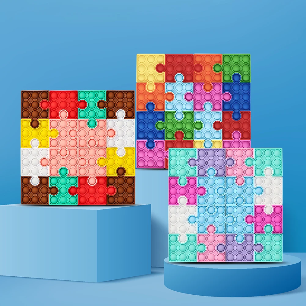 

Игрушки-пазлы BabyMontessori большого размера, игрушки-антистресс, сборные игрушки для детей и взрослых, подарки 2021