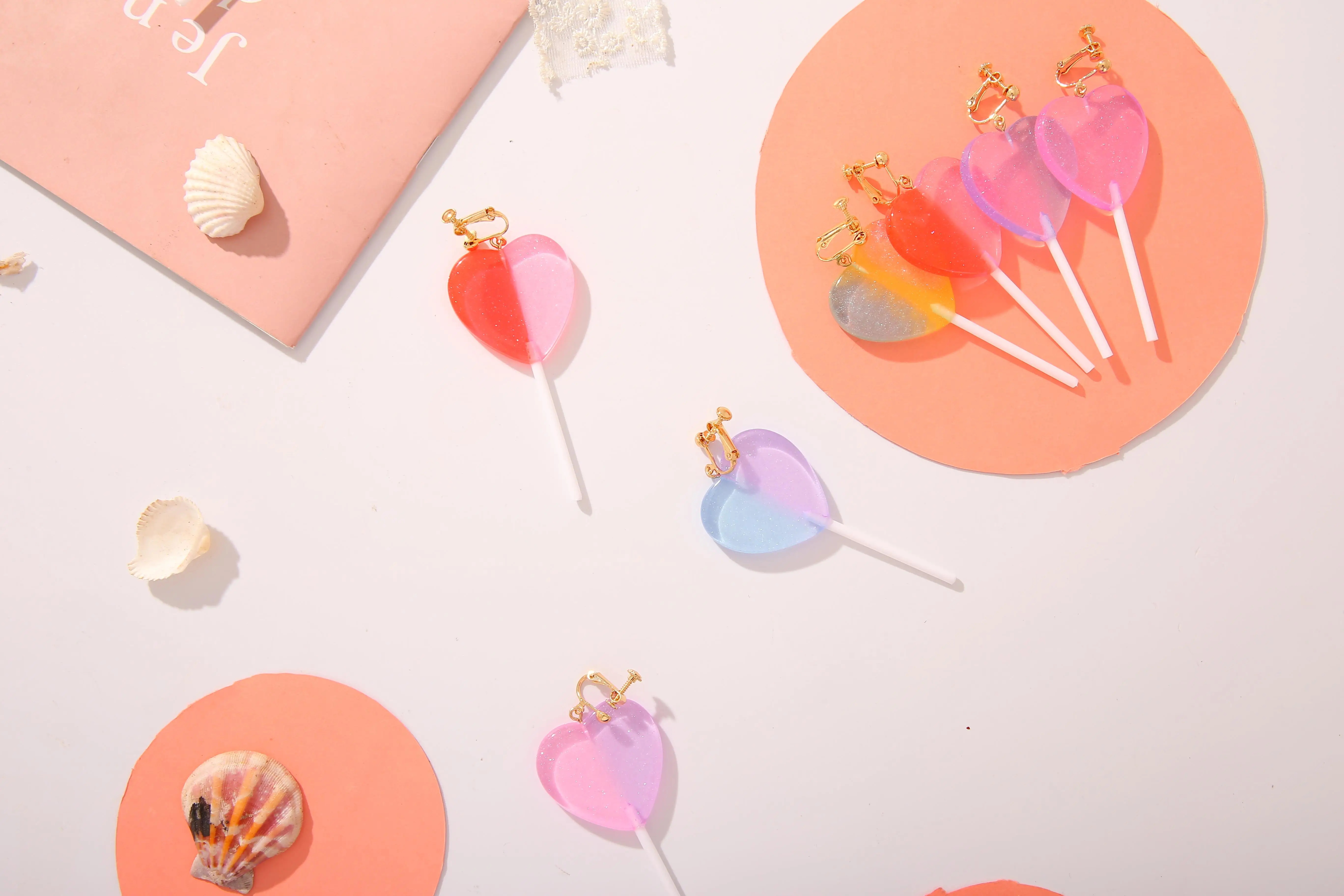 Женские серьги-клипсы E-ling милые дамские Украшения в подарок | и аксессуары