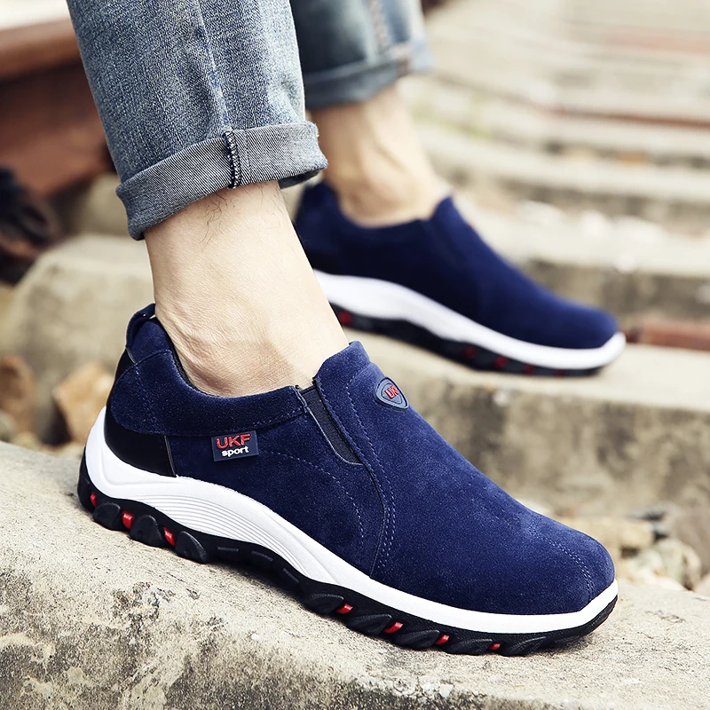 Новинка уличные мужские кроссовки для пеших прогулок прогулочная обувь без