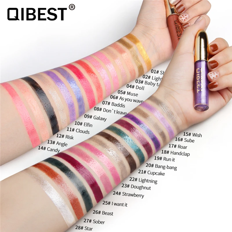 Блеск для макияжа губ волшебная помада блеск черные фиолетовые синие золотые