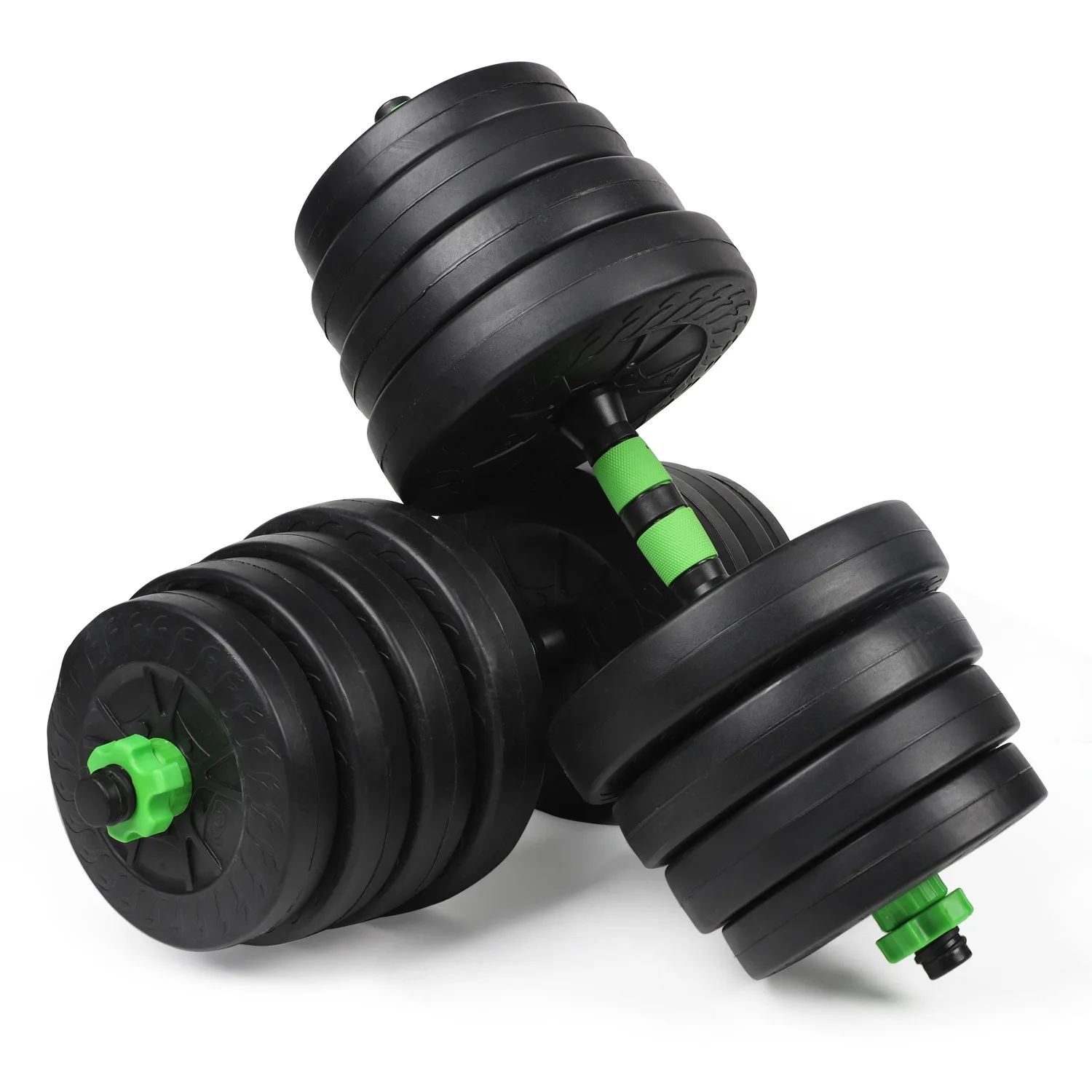 

2 PCS Multifunction Men Weight Dumbbell Adjustable Barbell Connector Weightlifting Set Home Gym Arm Muscle Training Fitness Tool