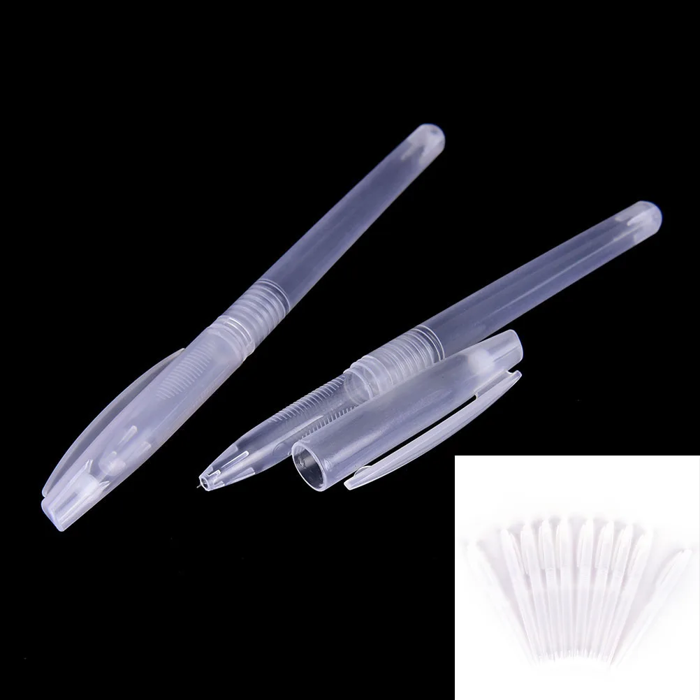

10 Pcs New Transparent Pen Cover Gel Pen Shell Ballpoint Pen Shell Simple Styple Cheap Pen Shell Cover