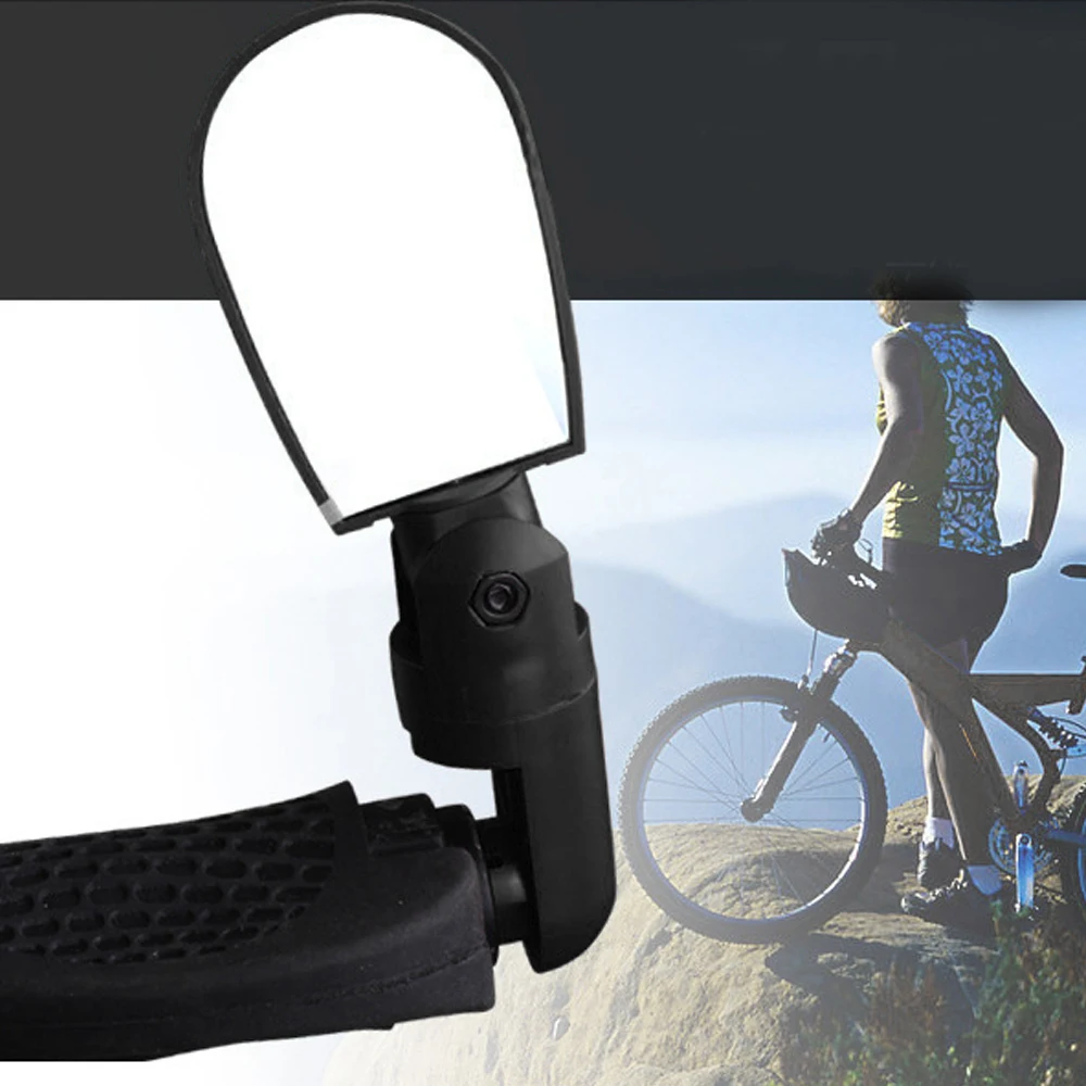 

New Hot Mountain and Road Bicycle Rearview Handlebar 360 Degrees Bike Mirror Mountain End Rear Back Bicycle Accessories Unisex