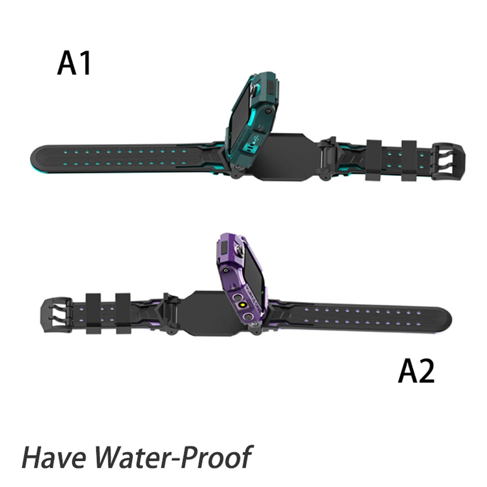 Новый стиль двойная камера sim-карта gps умные часы с GSM сенсорным экраном GPRS LBS