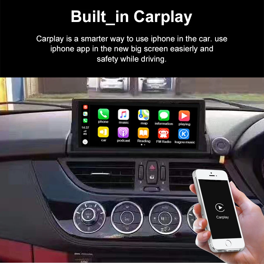 Автомобильный GPS плеер на Android 9 0 для BMW Z4 E89(2009 2018) оригинальная система CIC с Wi Fi