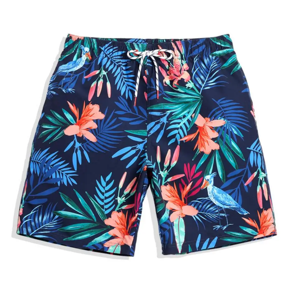 Мужские плавки с цветочным принтом купальный костюм одежда для плавания шорты