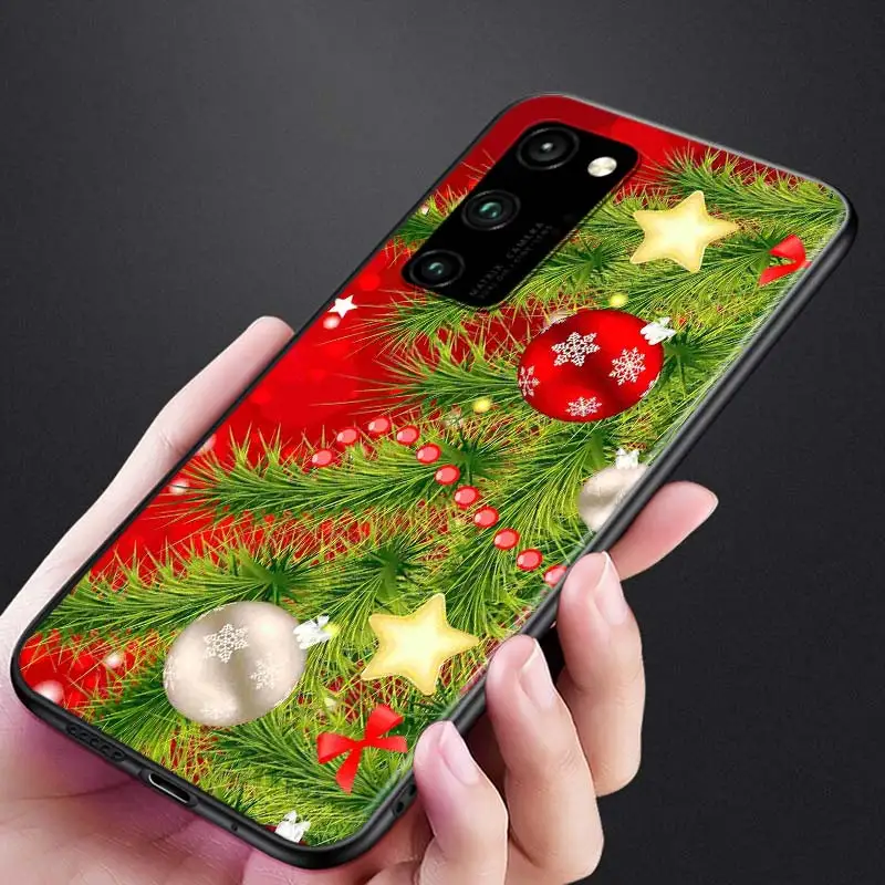 

Silicone Cover Tree Christmas Gifts for Huawei Honor 30 20S 20 10i 9S 9A 9C 9X 8X 10 9 Lite 8A 7C 7A Pro Phone Case