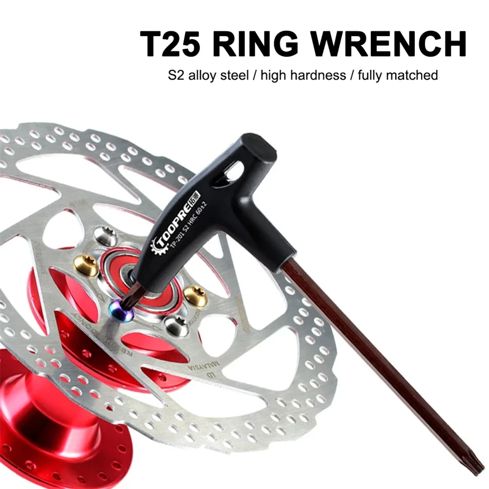 

L Shaped T25 Torx Key Wrench MTB Bike Disc Brake Screw Installation and Demolition Wrench Bike Repair Tools Bicycle Accessories