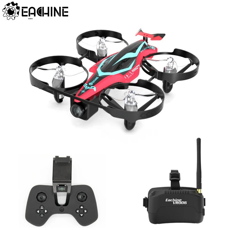 Eachine E013 Plus микро FPV гоночный Дрон анти-черепаха режим с 5,8G 48CH 1000TVL камера VR006 очки
