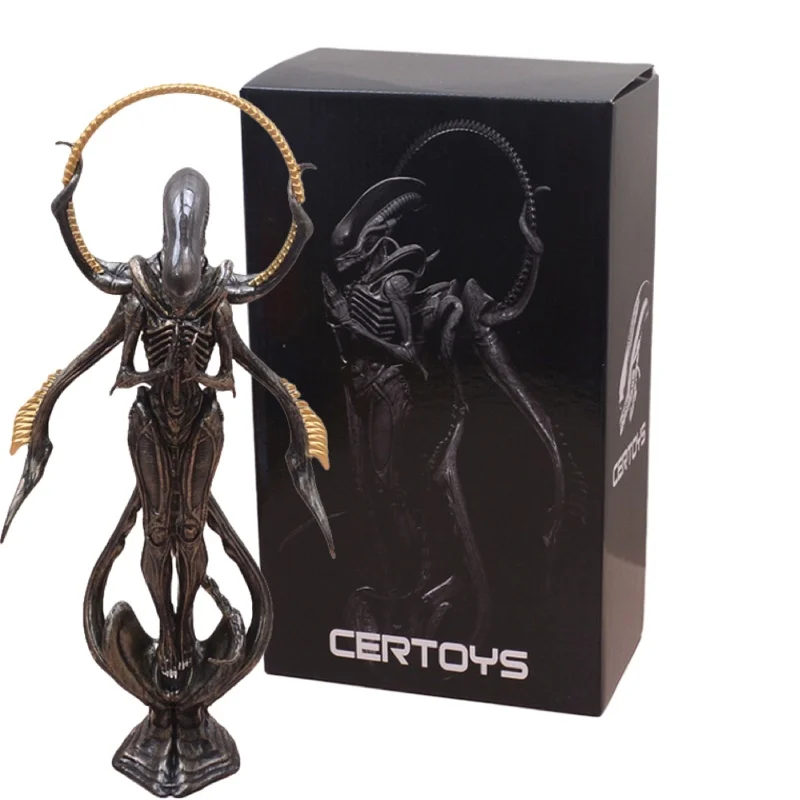 

28 см Certoys чужой ксеноморф буддистская Статуя Коллекционная модель кукла игрушка подарок