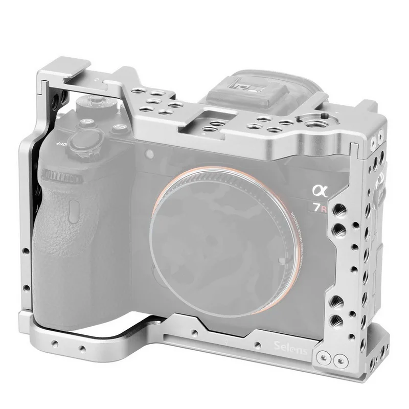 Gaiola para Sony Filme de Vídeo Selens Câmera A7siii Dslr Que Faz Estabilizador Sapato Frio Montagem Rig Tira A7r4 A7s3 A7riv