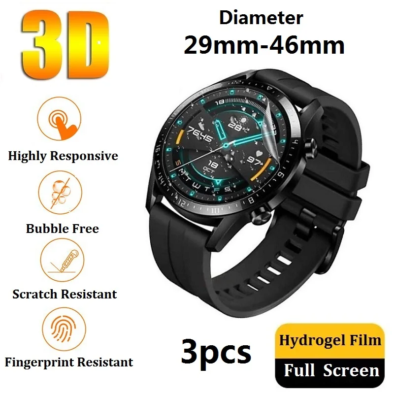 Защитная пленка для экрана смарт часы Смарт-часы круглых диаметром 35 мм 37 39 33 31 38 40