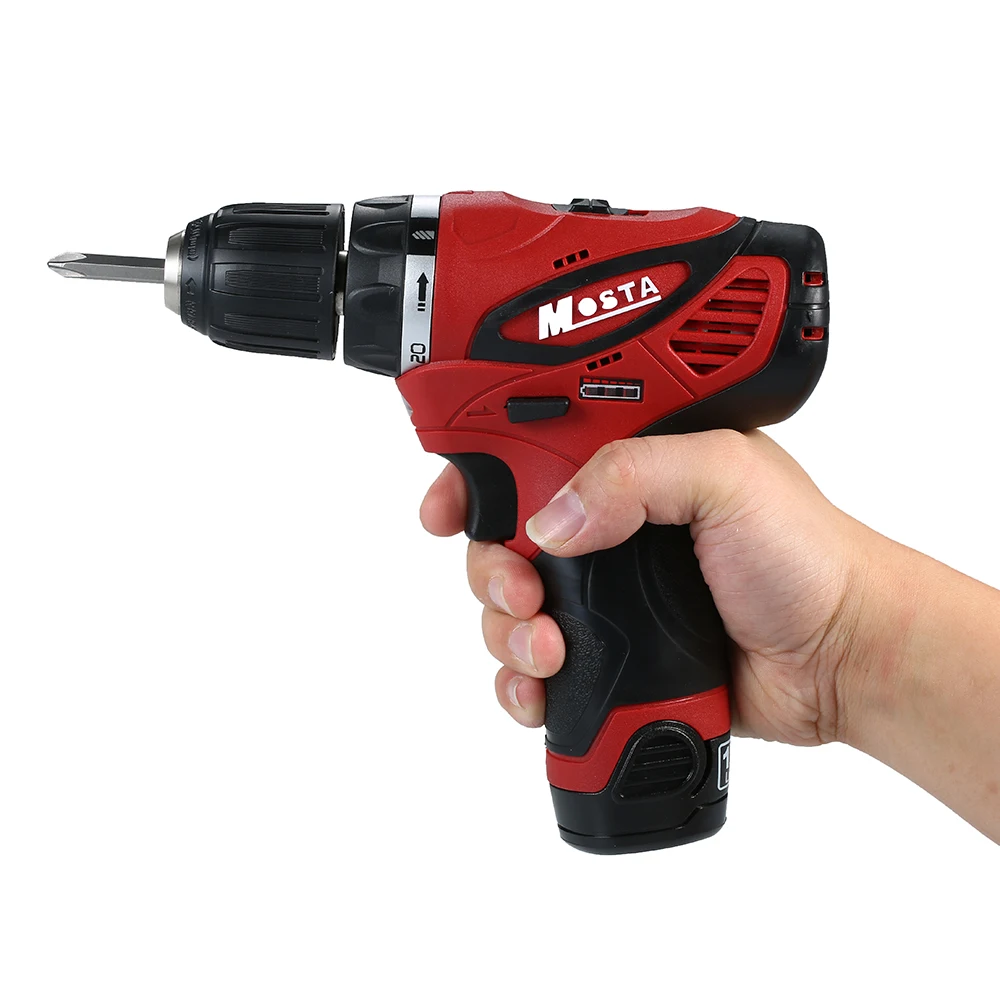 12 В 180 Вт Электрическая Дрель аккумуляторная Аккумуляторная дрель набор 1500 мАч