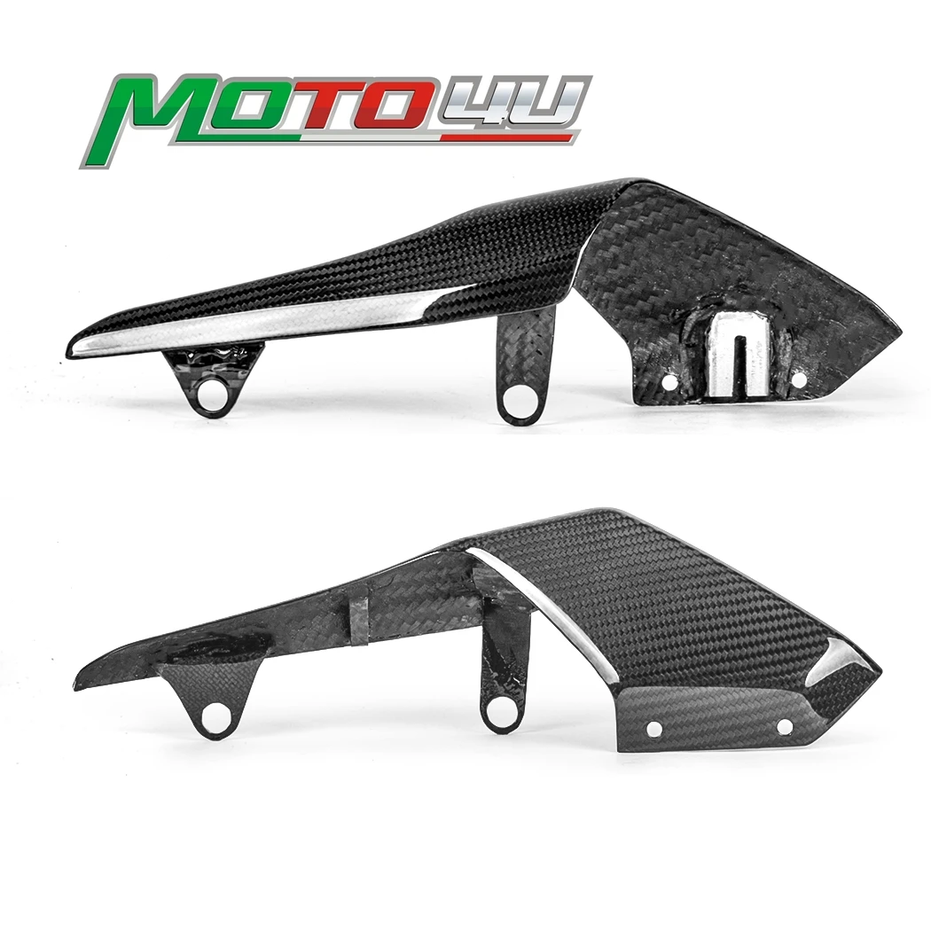 1 Pair Real Carbon Fiber Motorcycle Tail Cowl Fairing Cover Full in Carbon For Yamaha MT-07 MT 07 MT07 2018 2019 2020