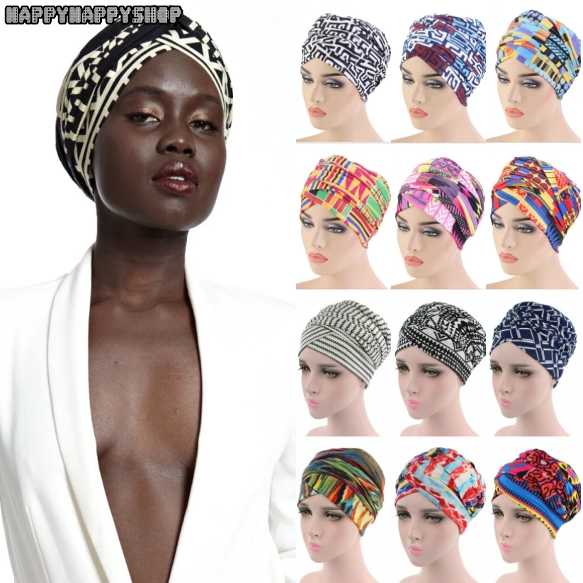 Женский шарф-повязка на голову с принтом | Тематическая одежда и униформа