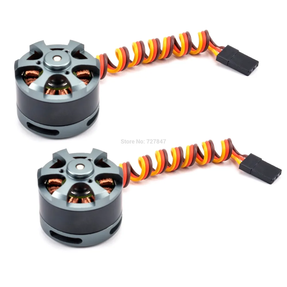 Бесщеточный карданный двигатель 2208 80KV/2204 260KV/2804 140KV/2805 140KV для Gopro CNC цифровая камера крепление FPV - Цвет: 2208 80KV 2pcs