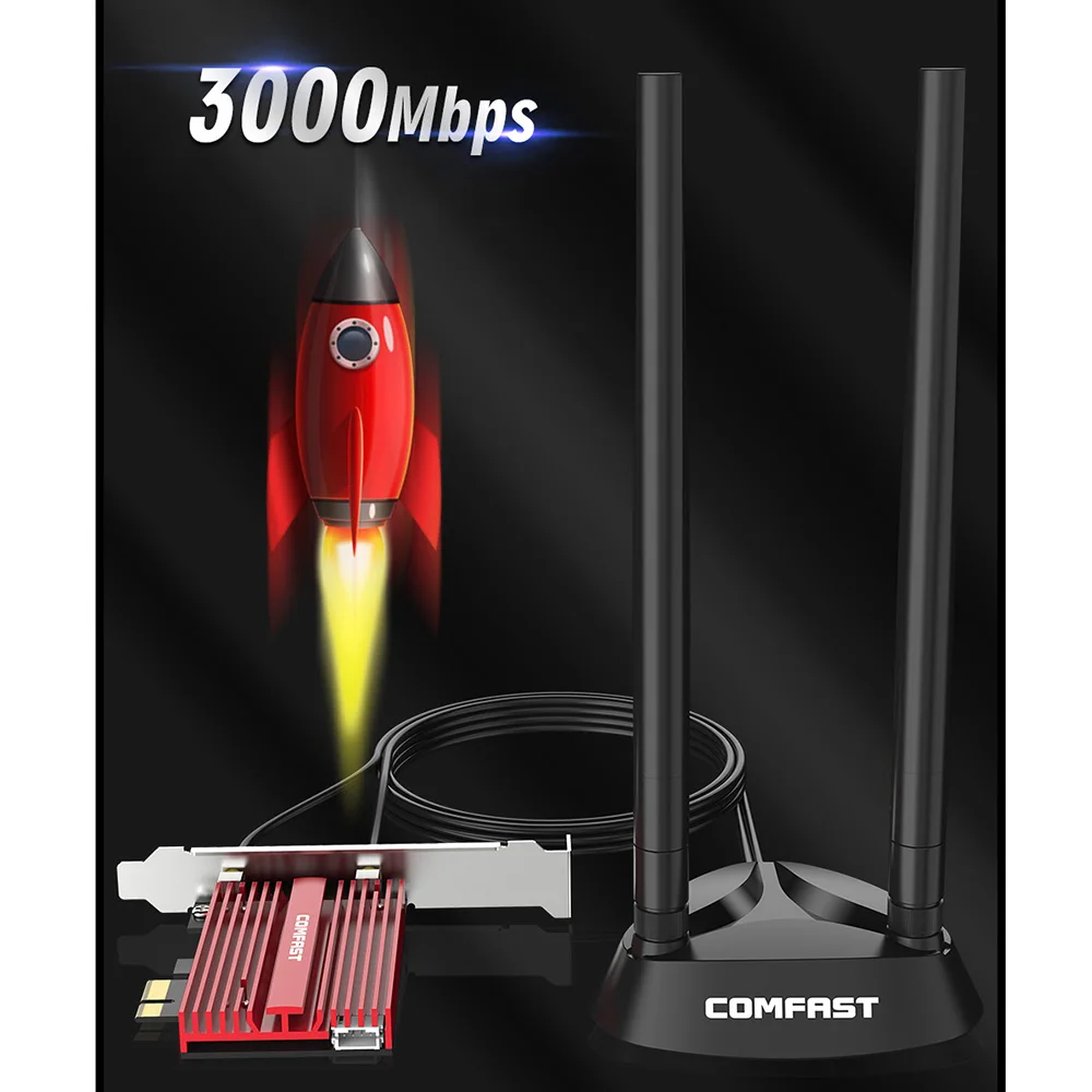 Dual band 3000Mbps Wifi6 Intel AX200 PCIe Wireless Wifi Adapter 2.4G/5Ghz 802.11ac/ax Bluetooth 5.0 AX200NGW Card Desktop PC | Компьютеры