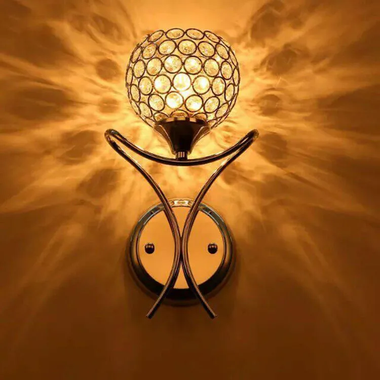 Современная светодиодная креативная железная настенная лампа прикроватная для