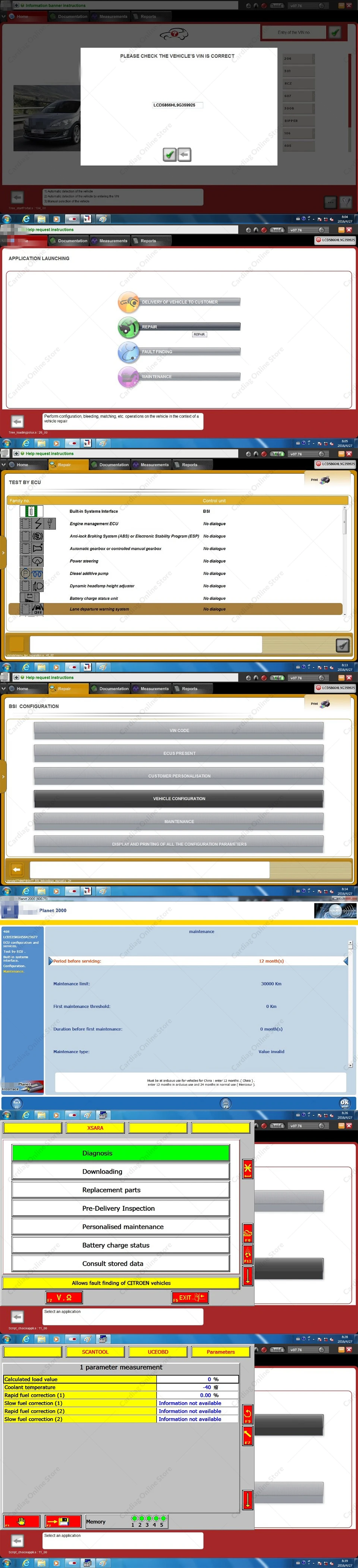 Lexia 3 полный чип FW 921815C Diagbox V7.83 для Citroen для peugeot V48/V25 lexia3 Авто OBD2 диагностический инструмент lexia3 PP2000