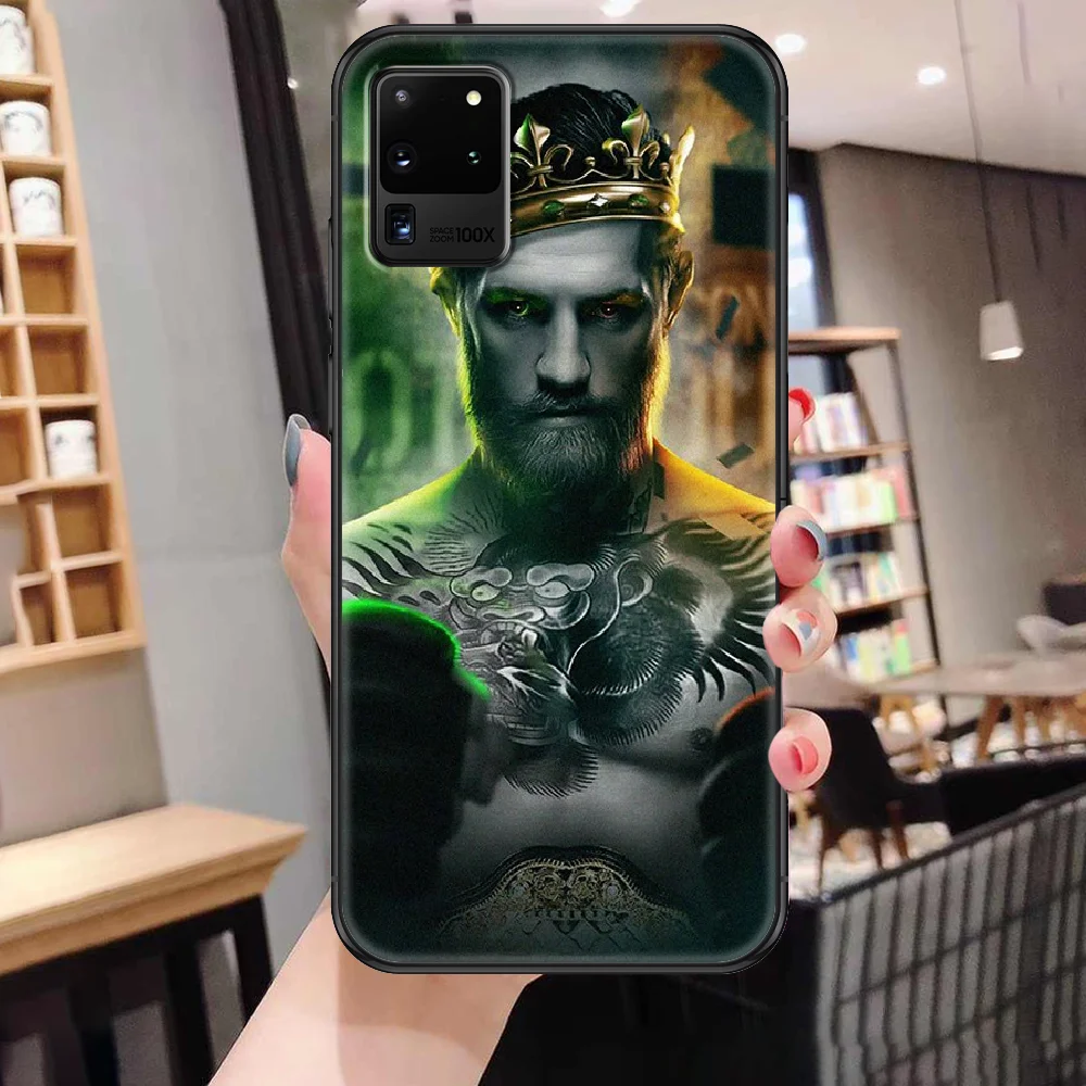 Чехол Conor McGregor для Samsung Galaxy Note 4 8 9 10 20 S8 S9 S10 S10E S20 Plus UITRA Ультрачерный чехол из ТПУ -