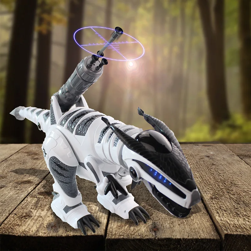 Умный Радиоуправляемый механический динозавр детский режим интерактивные