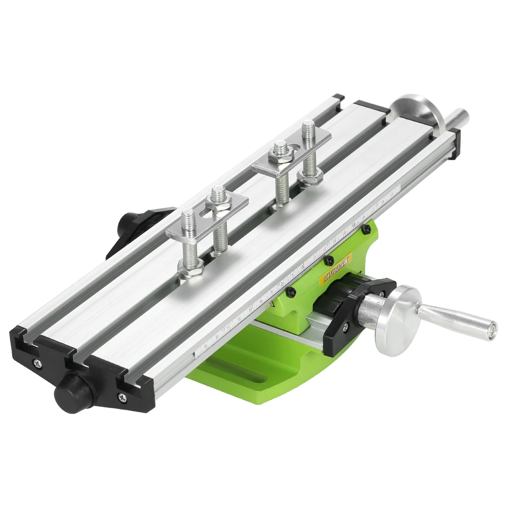 Mini Compound Bench Drilling Slide Table Worktable Milling Working Cross Vise Machine for Drill Stand | Инструменты